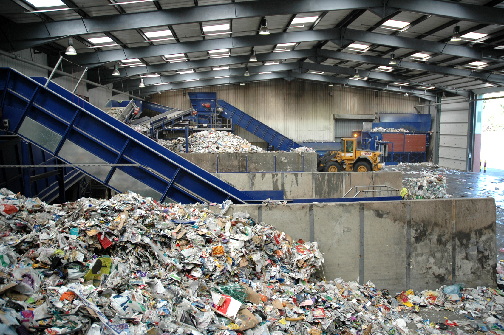 Mechanical recycling of plastics can operate at a local level. Photo credit: European Bioplastics Mechanical recycling of plastics can operate at a local level. Photo credit: European Bioplastics