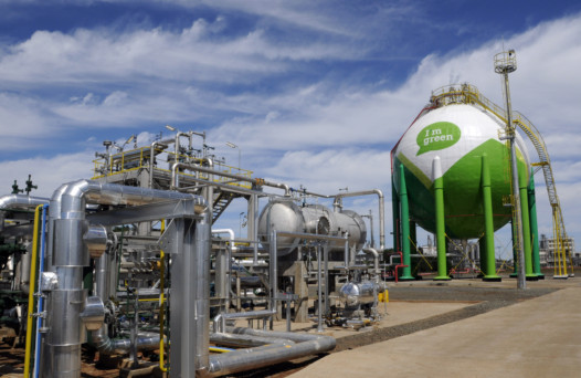 BRASKEM Planta de Eteno Verde - Triunfo RS Foto: Mathias Cramer/temporealfoto.com