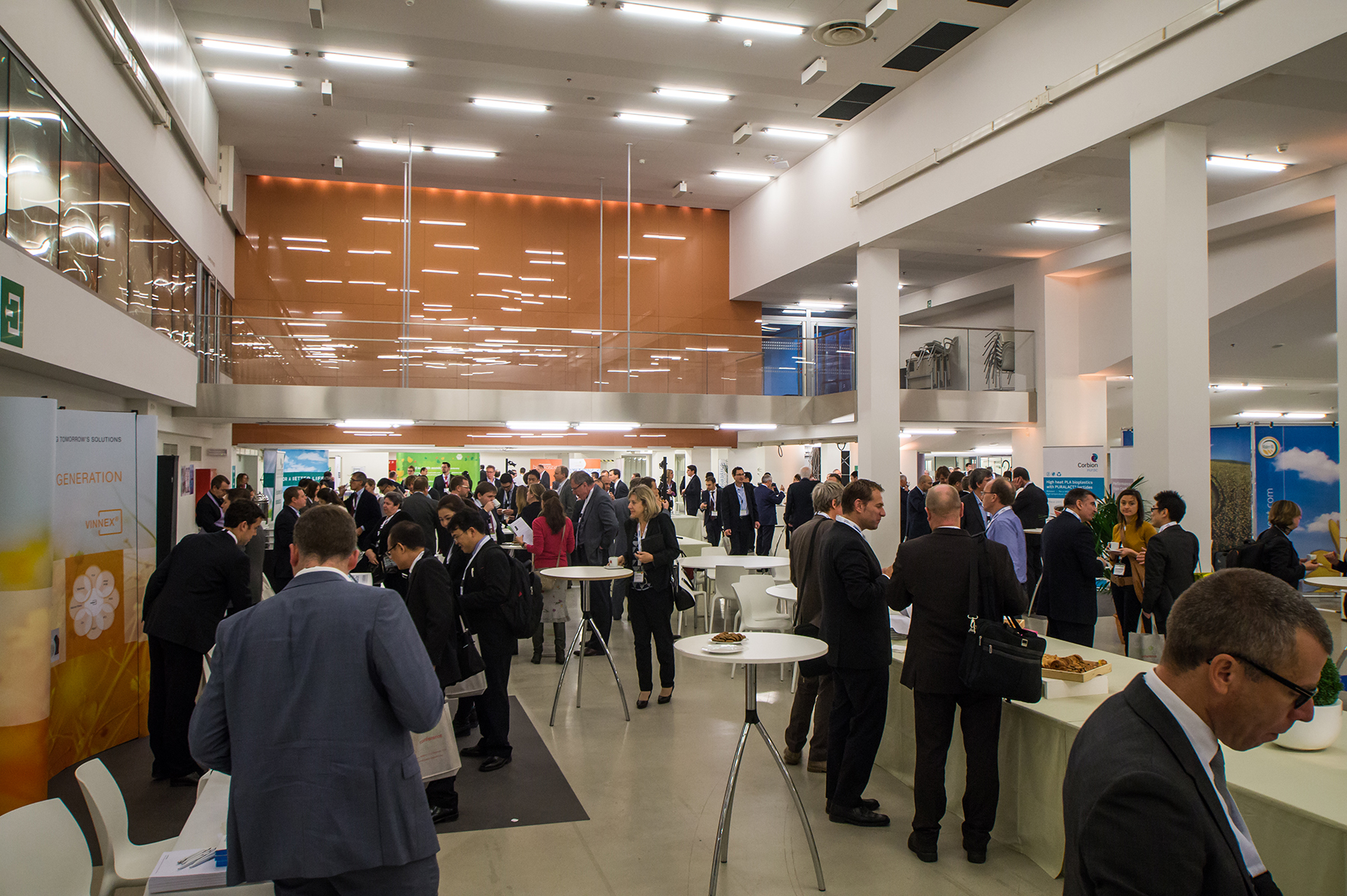 Impressions from last year’s 9th European Bioplastics Conference (© European Bioplastics)
