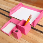 Desk and office accessories made by Solegear