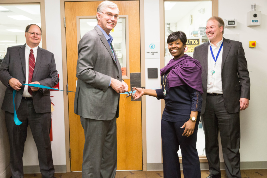 NatureWorks CEO Marc Verbruggen at the Minnetonka Fermentation Lab Ribbon Cutting Ceremony (c) NatureWorks