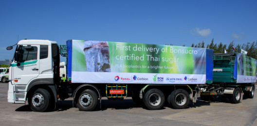 small_First Bonsucro certified sugar delivery arriving on site