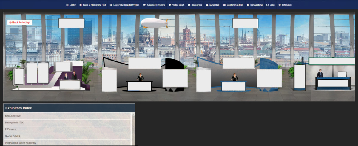 EUBP Conference Exhibition Hall