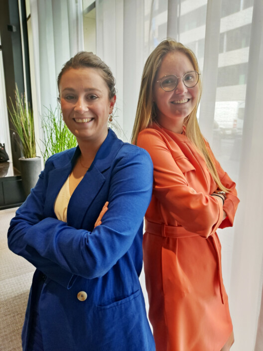 Two new team members in the Brussels office