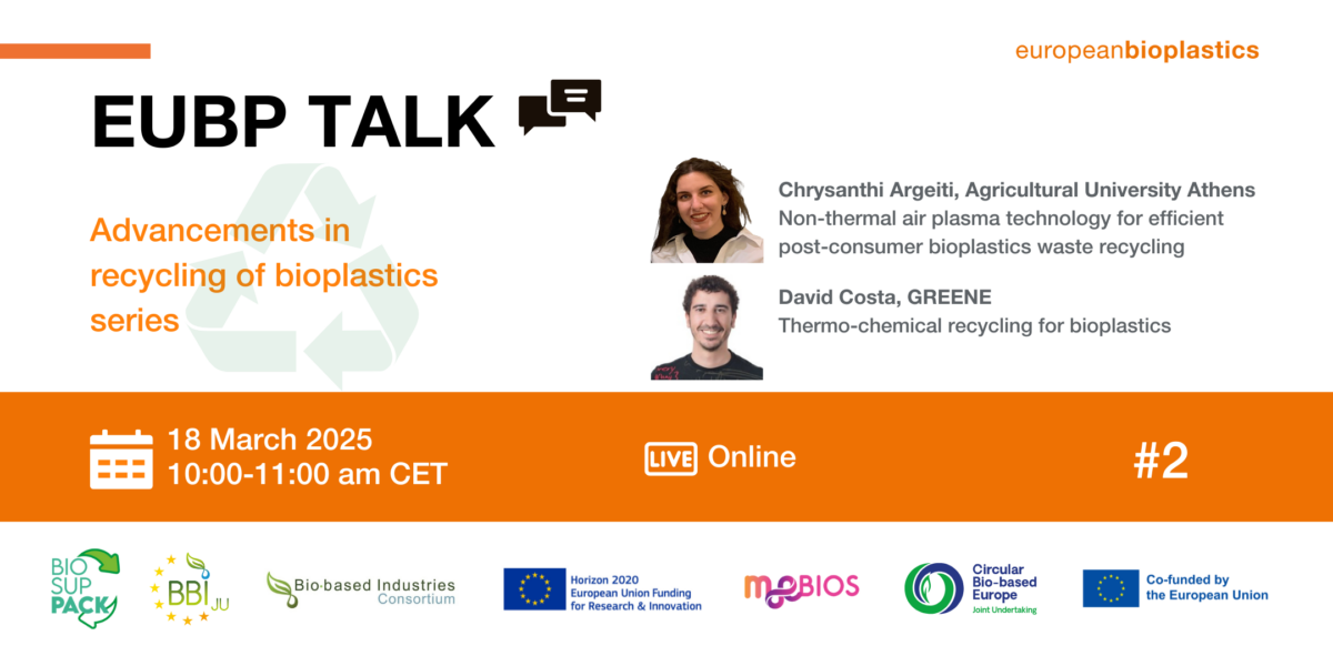 Advancements in Recycling of Bioplastics series - Eventbrite 2